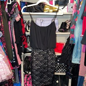 Lace Sweet Storm Bodycon Dress